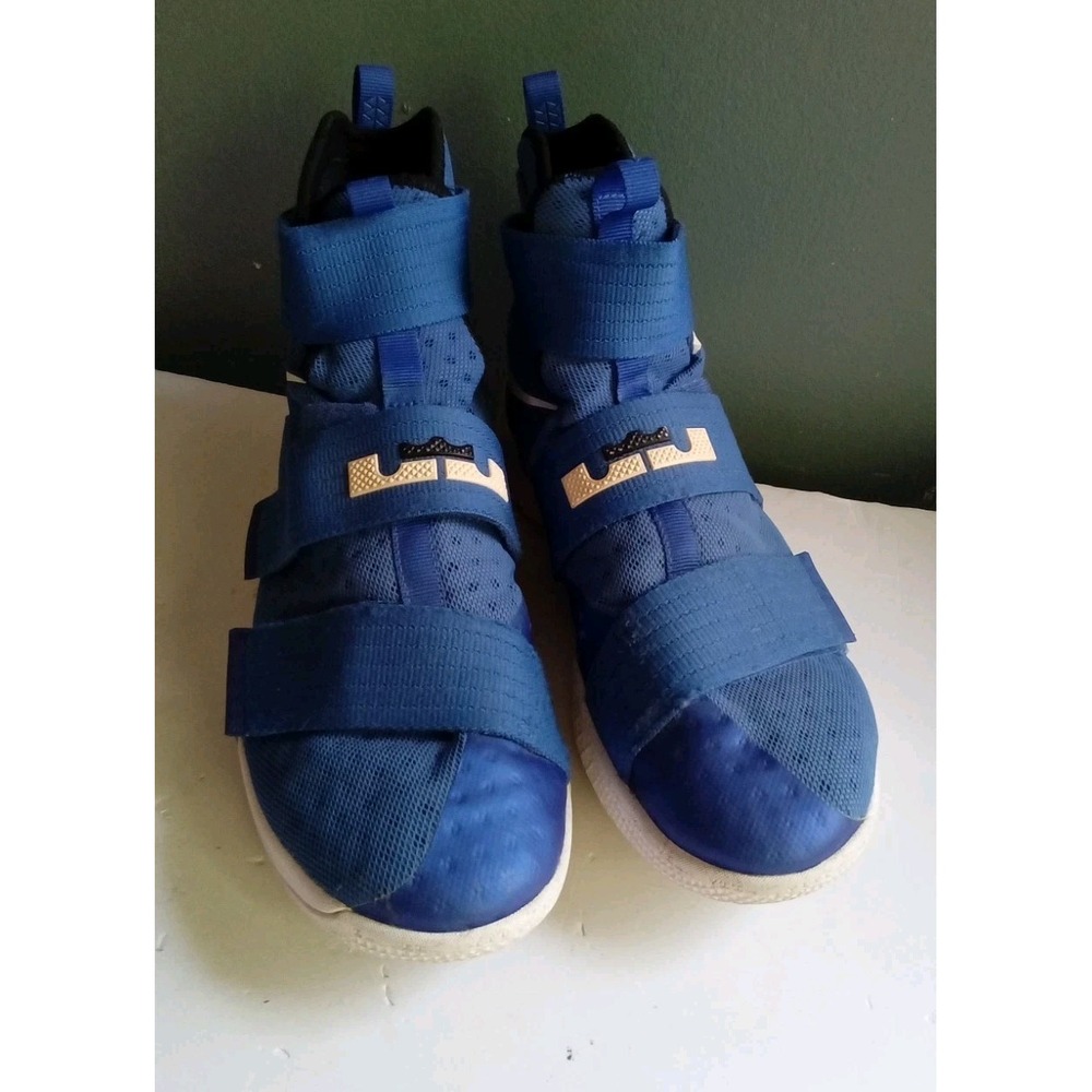 Nike LeBron Soldier XIV 14 Blue White Basketball Shoes Sneakers